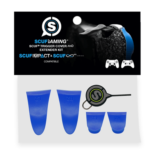 SCUF Trigger Cover & Extender Kit - Blue