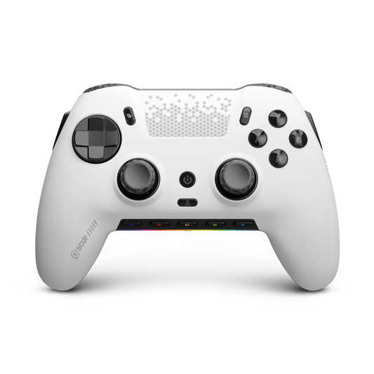 SCUF Envision Pro With Anti-Drift White & Black
