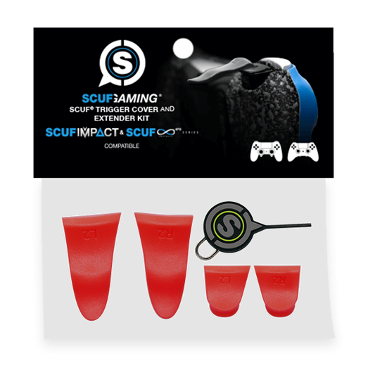 SCUF Trigger Cover & Extender Kit - Red