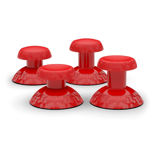 SCUF Reflex Thumbstick 4 pack Red