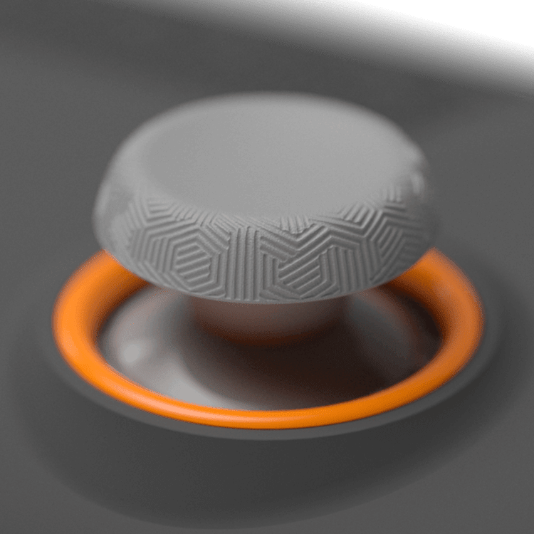 Envision + Omega 4 Pack Thumbsticks - Light Gray