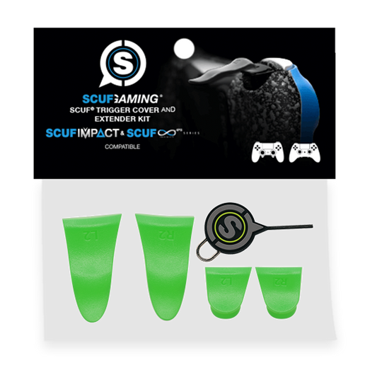 SCUF Trigger Cover & Extender Kit - Green