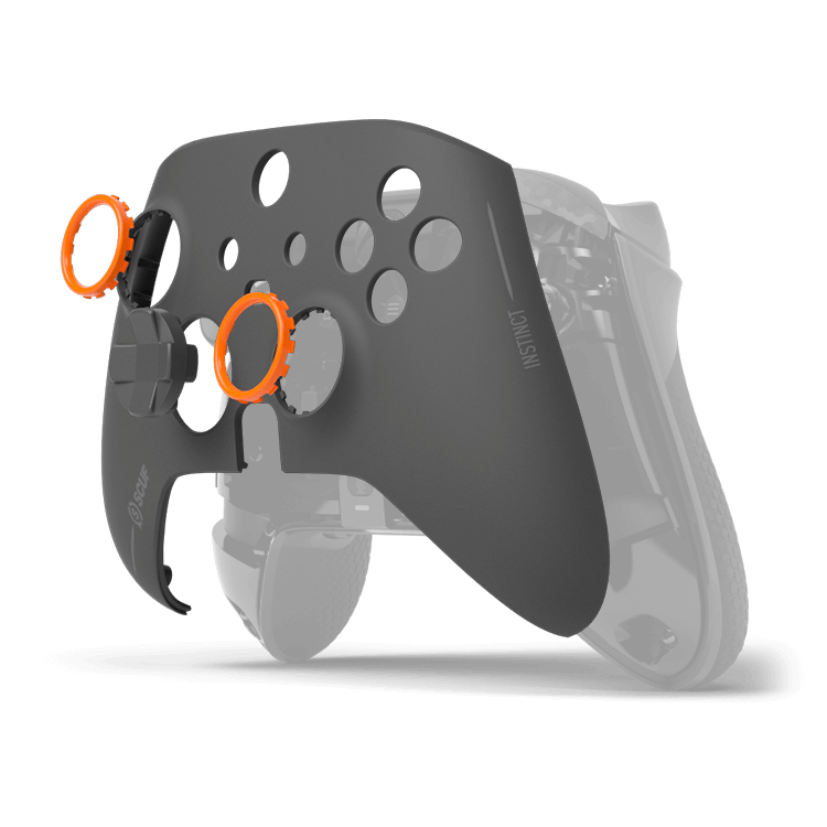 SCUF Instinct Steel Gray Faceplate Kit