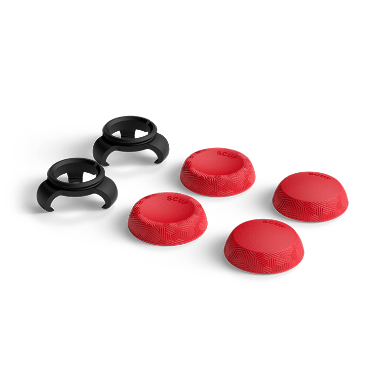 Thumbstick Grips - Tactic 6 Pack Red