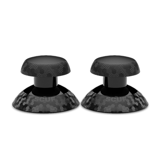 Reflex Thumbsticks 2 Pack Domed Short - Black