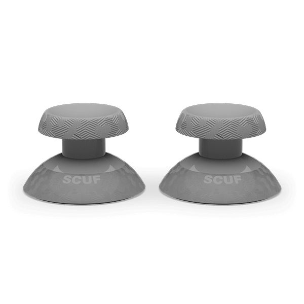SCUF Valor Thumbstick 2 Pack Concave Short - Light Gray
