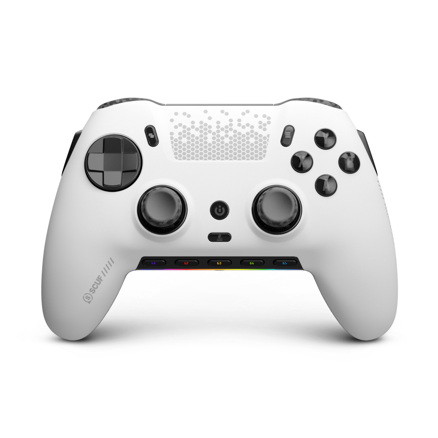 SCUF Envision Pro With Anti-Drift White & Black