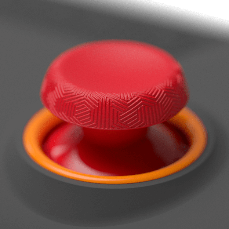 Envision + Omega 4 Pack Thumbsticks - Red