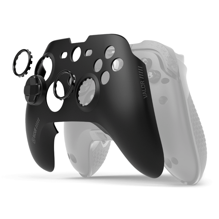 SCUF Valor Pro Faceplate Kit - Black
