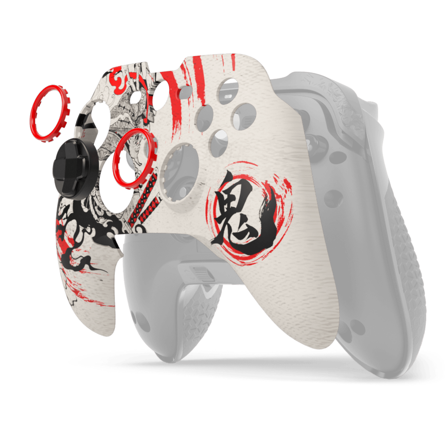 SCUF Valor Faceplate Kit Onyx Blade