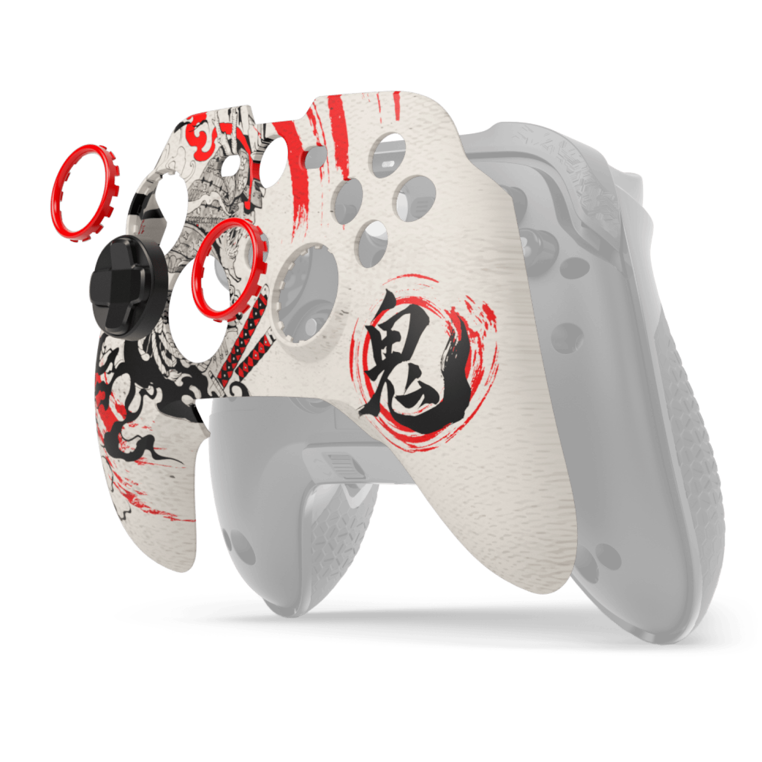 SCUF Valor Faceplate Kit Onyx Blade