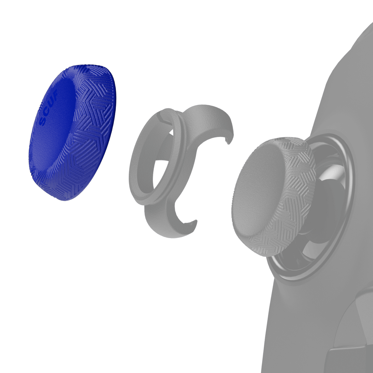 Universal Thumbstick Grips - Tactic 4 Pack Blue