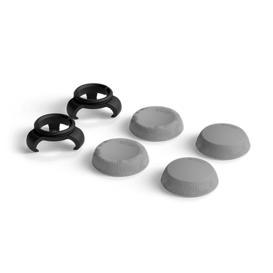 Thumbstick Grips - Tactic 6 Pack Light Gray