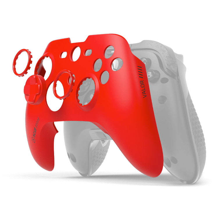 SCUF Valor Pro Faceplate Kit - Red