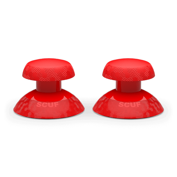 SCUF Valor Thumbstick 2 Pack Domed Short - Red