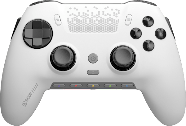 SCUF ENVISION Wireless Gaming Controller for PC - White/Black (Revival Series)