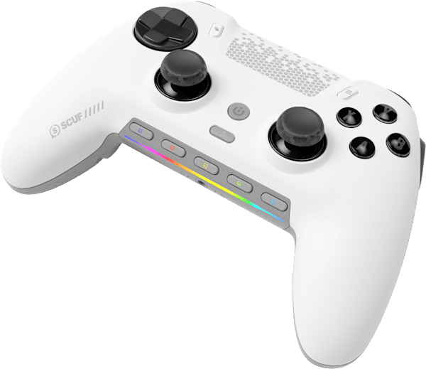 SCUF ENVISION Wireless Gaming Controller for PC - White/Black (Revival Series)