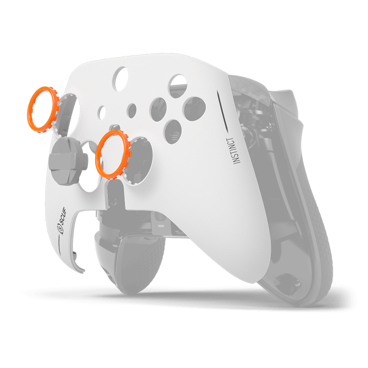 SCUF Instinct White  Faceplate Kit