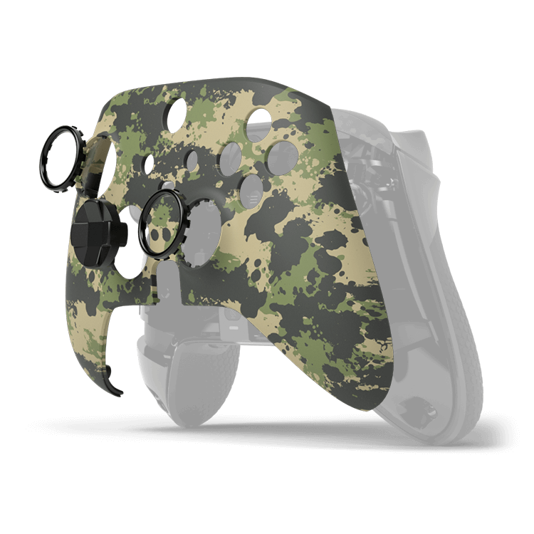 SCUF Instinct Ghillie Camo  Faceplate Kit