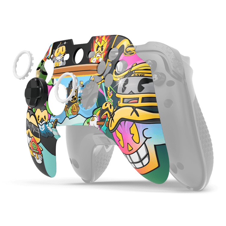 SCUF Valor Pro Faceplate Kit - Spacestation Evergreen