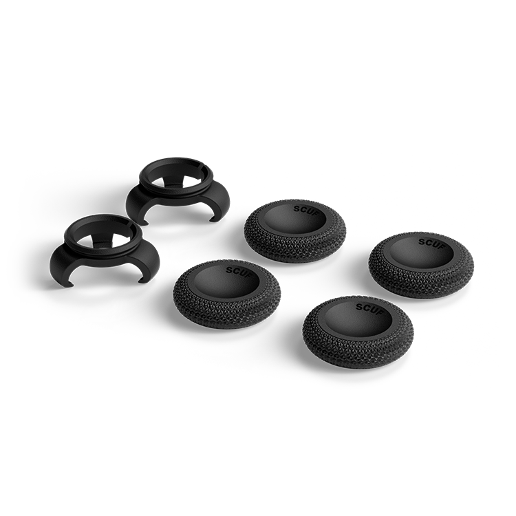 Thumbstick Grips - Catalyst 6 Pack Black