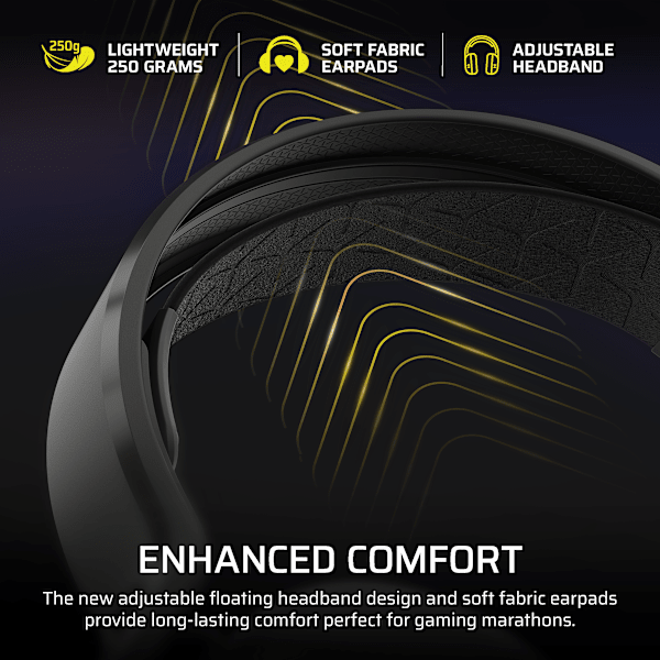 HS35 v3 Wireless Gaming Headset - Carbon