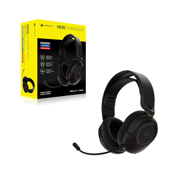 HS35 v3 Wireless Gaming Headset - Carbon
