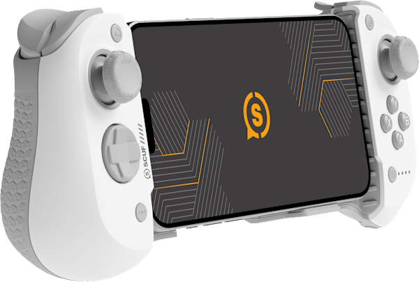 SCUF NOMAD Wireless Mobile Gaming Controller – White (Revival Series)
