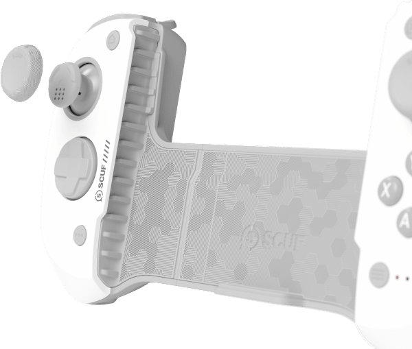 SCUF NOMAD Wireless Mobile Gaming Controller – White (Revival Series)