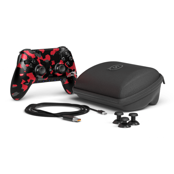 What’s in the box: SCUF Omega Zoomaa PS5 controller with carrying case and USB cable.